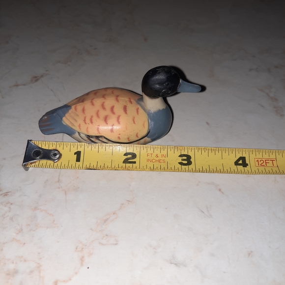 Vintage Miniature Duck Figurine Hong Kong - Picture 9 of 9